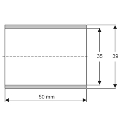1811048L Sintetička čahura 35x39-50 mm za utovarne platforme Bar Cargolift