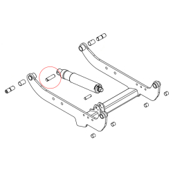 3050007LG Svornjak 25x85mm za utovarne platforme Dhollandia