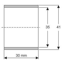3007200H Sintetička čahura 35/41-30 mm za utovarne platforme Dautel